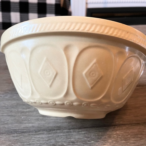 Vintage 1930s Kitchen T G Green Church Gresley England Patterned Mixing Bowl - Picture 2 of 5